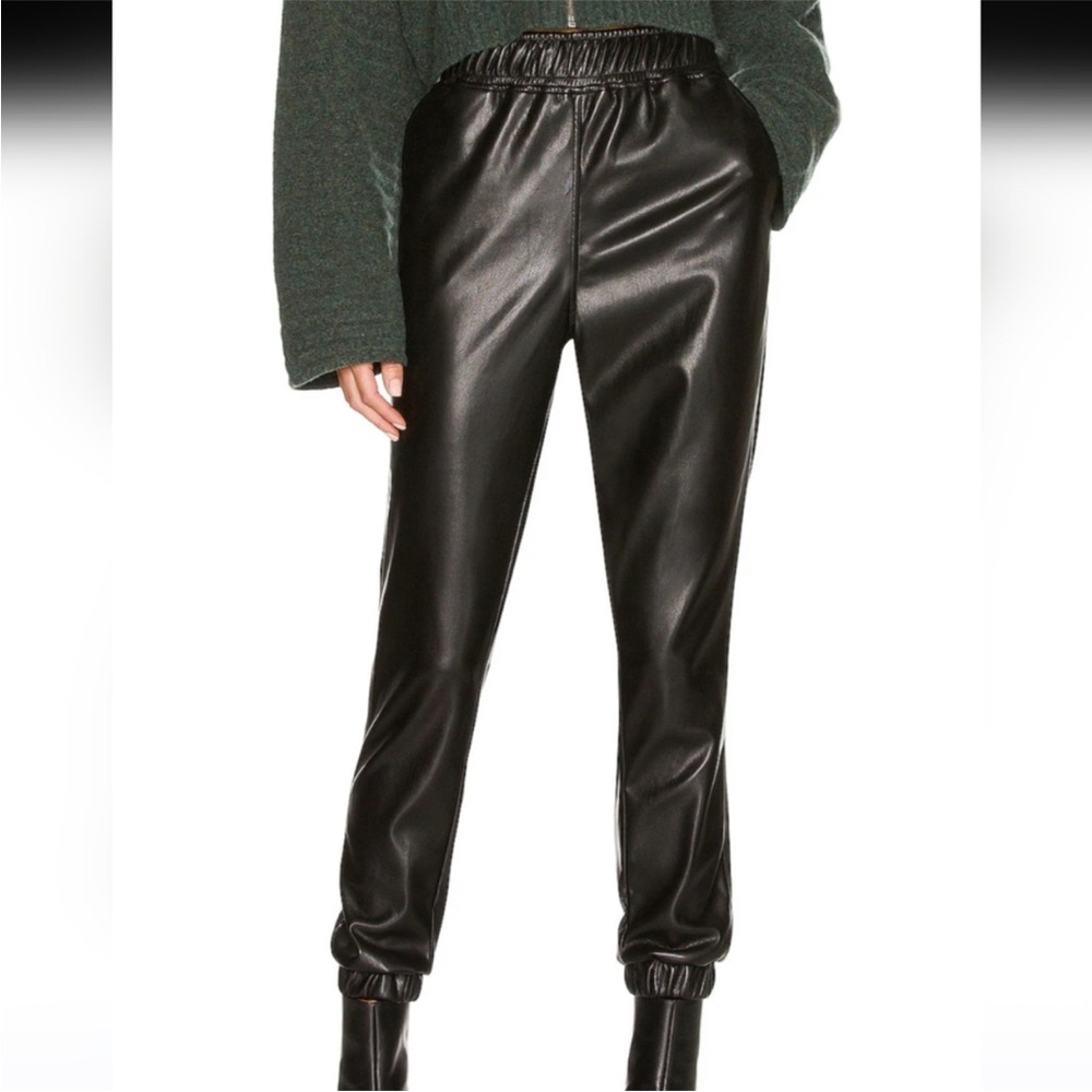 BB DAKOTA X Steve Madden Run the World Pant Faux Leather Joggers